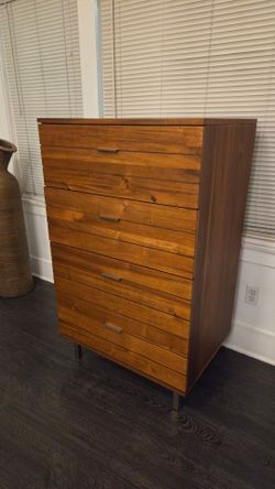 Cb2 Linear 4 Drawer Tall Dresser