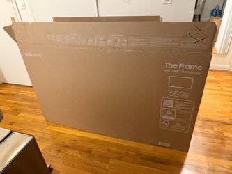 Moving boxes - Samsung Frame TV 65” and soundbar