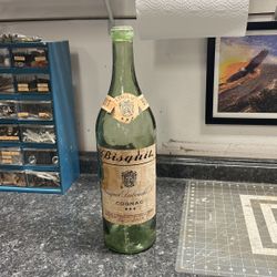 Large Vintage Cognac Bottle