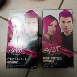 pink hair dye 2 PACKS!!