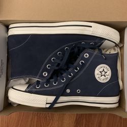 Converse CTAS Pro High - Navy Suede. Size 9. 