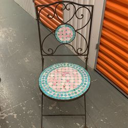 Mosaic Garden Chair