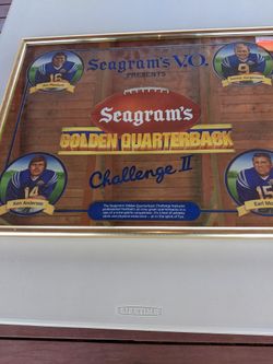 Seagram V O Golden Quarterback Challenge