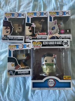 Demon slayer Funko Pop lot