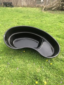 Pond, for aquatic plants goldfish etc.