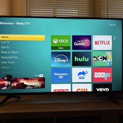 50” Hisense Roku Smart Tv