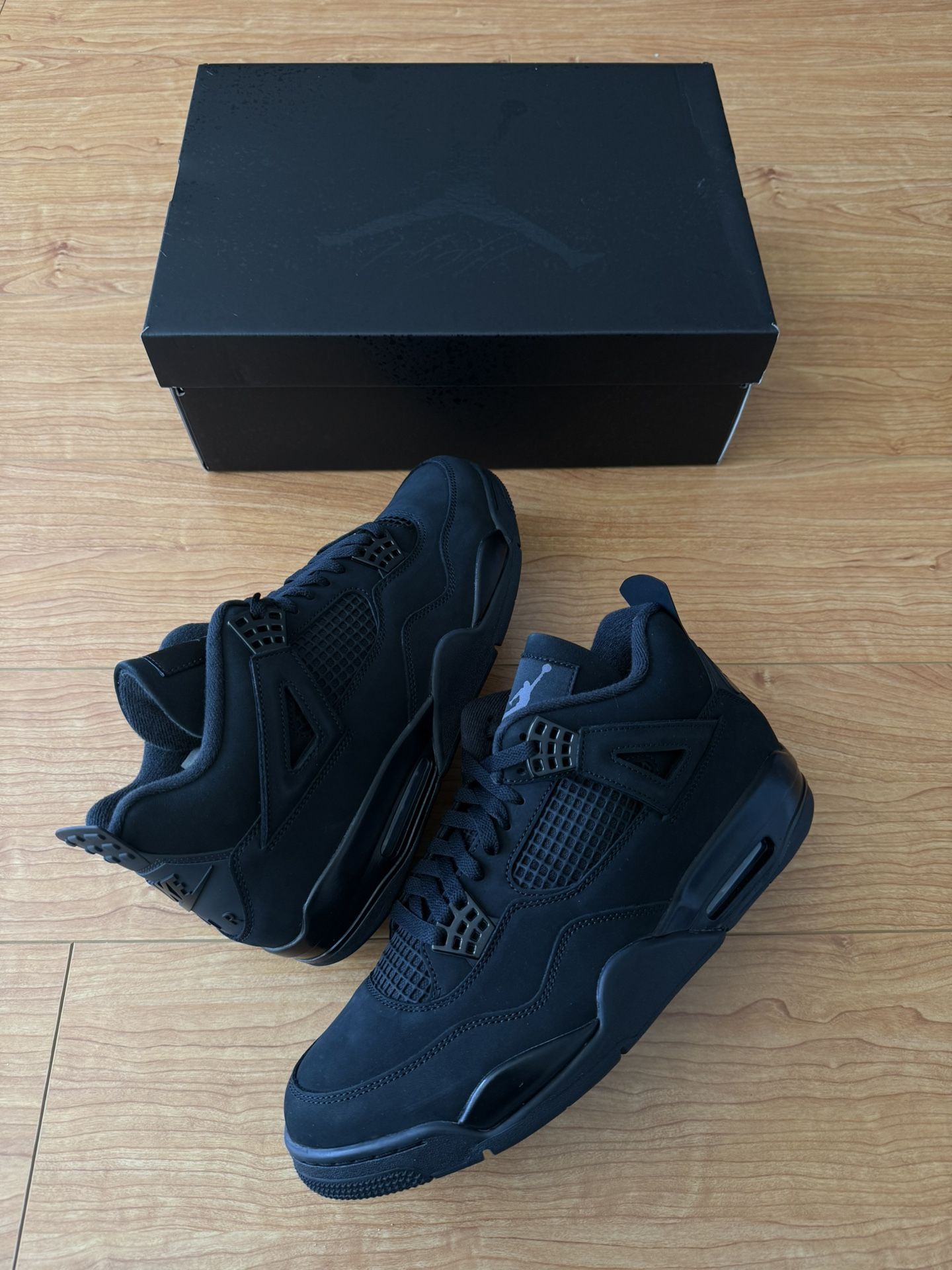 NEW Nike Air Jordan 4 Retro Black Cat (2025) Men’s Size 12
