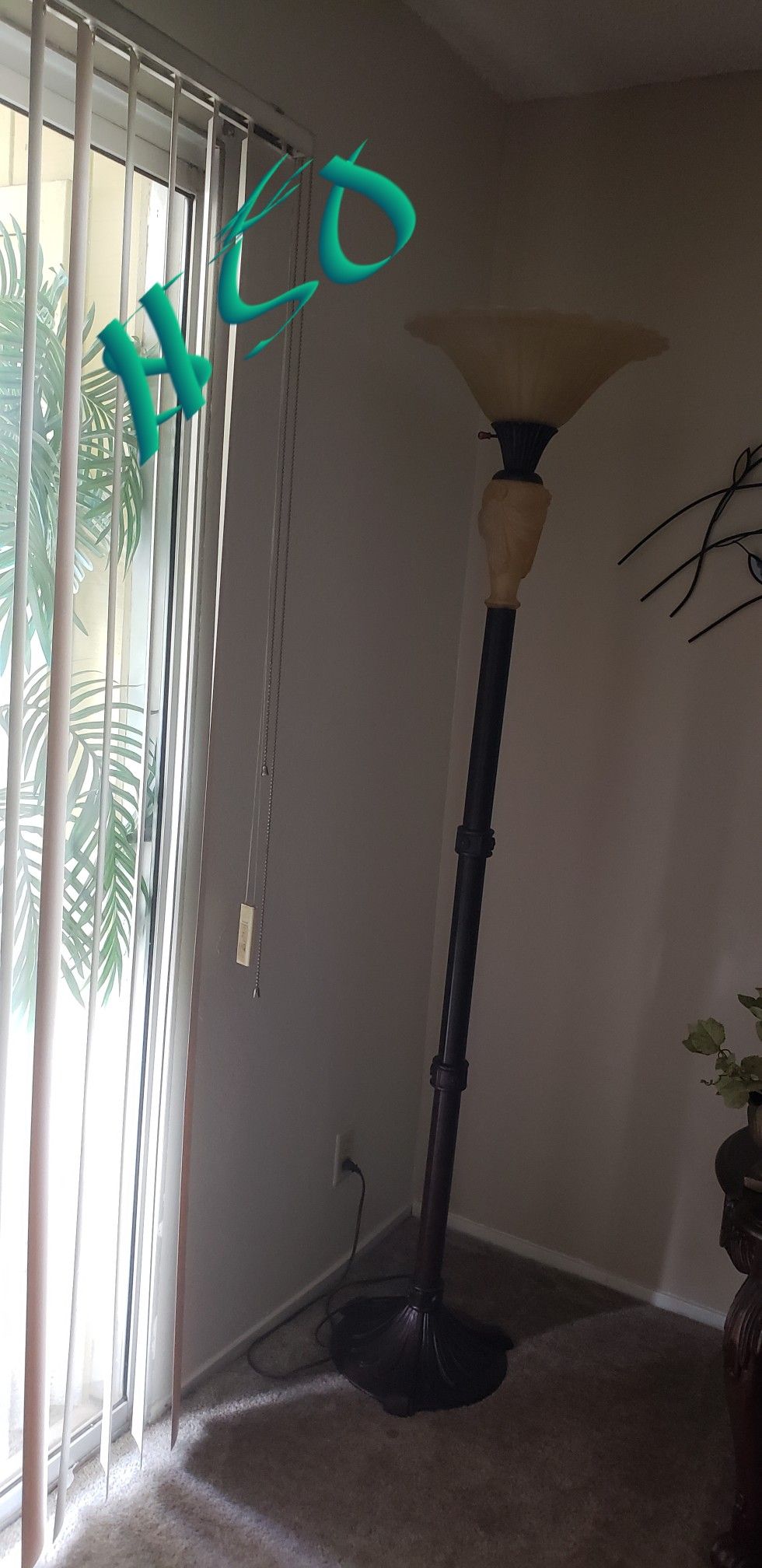 Venetian floor lamp