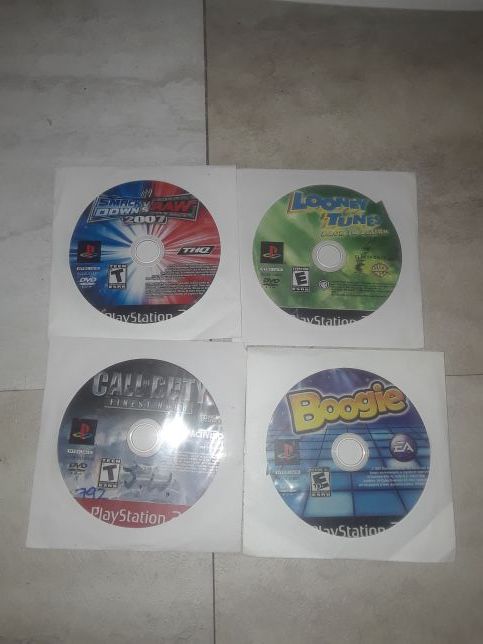 Ps2 game's