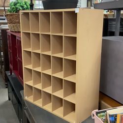 25 Compartment Shelf Organizer Display Unit 