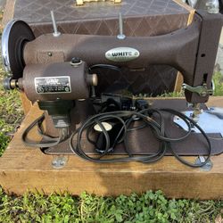 White Sewing Machine