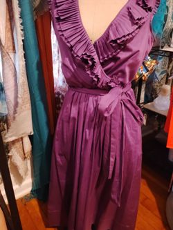 Purple dress