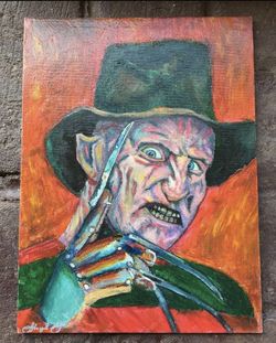 Freddy Kruger Painting