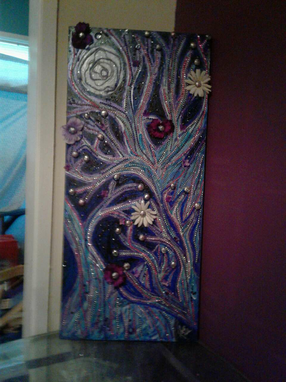 Handcrafted "Midnight" Painting