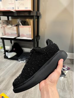 Alexander McQueen rhinestone shoes