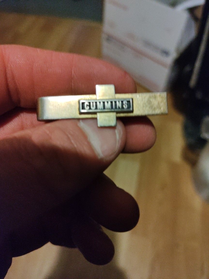 Vintage Cummins Tie Clip