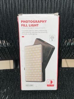 ST120 Portable LED Fill Light 120pcs 2500K-9000K USB Type-C Built-in Battery