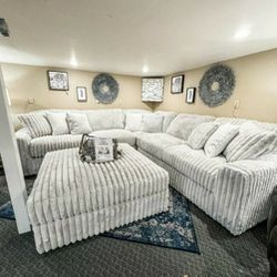 Stupendous 3pc Sectional, Furniture Couch Livingroom Sofa😎