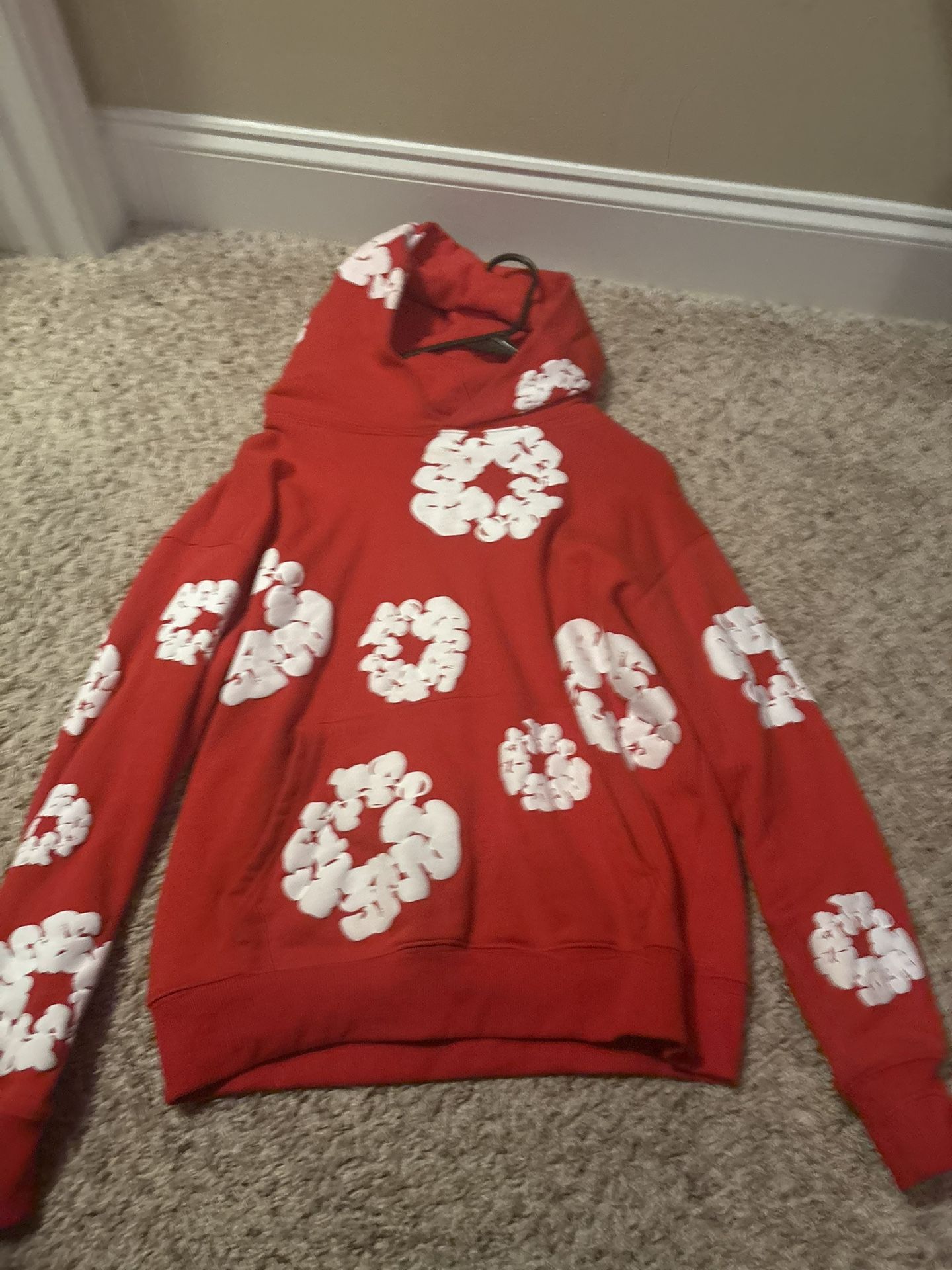 Red Denim Tears Hoodie