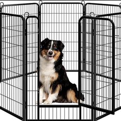 Expandable Foldable Pet Playpen – Indoor & Outdoor, Multi-Pet