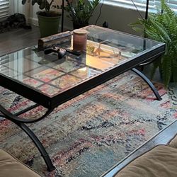 Glass Table And Side Tables 