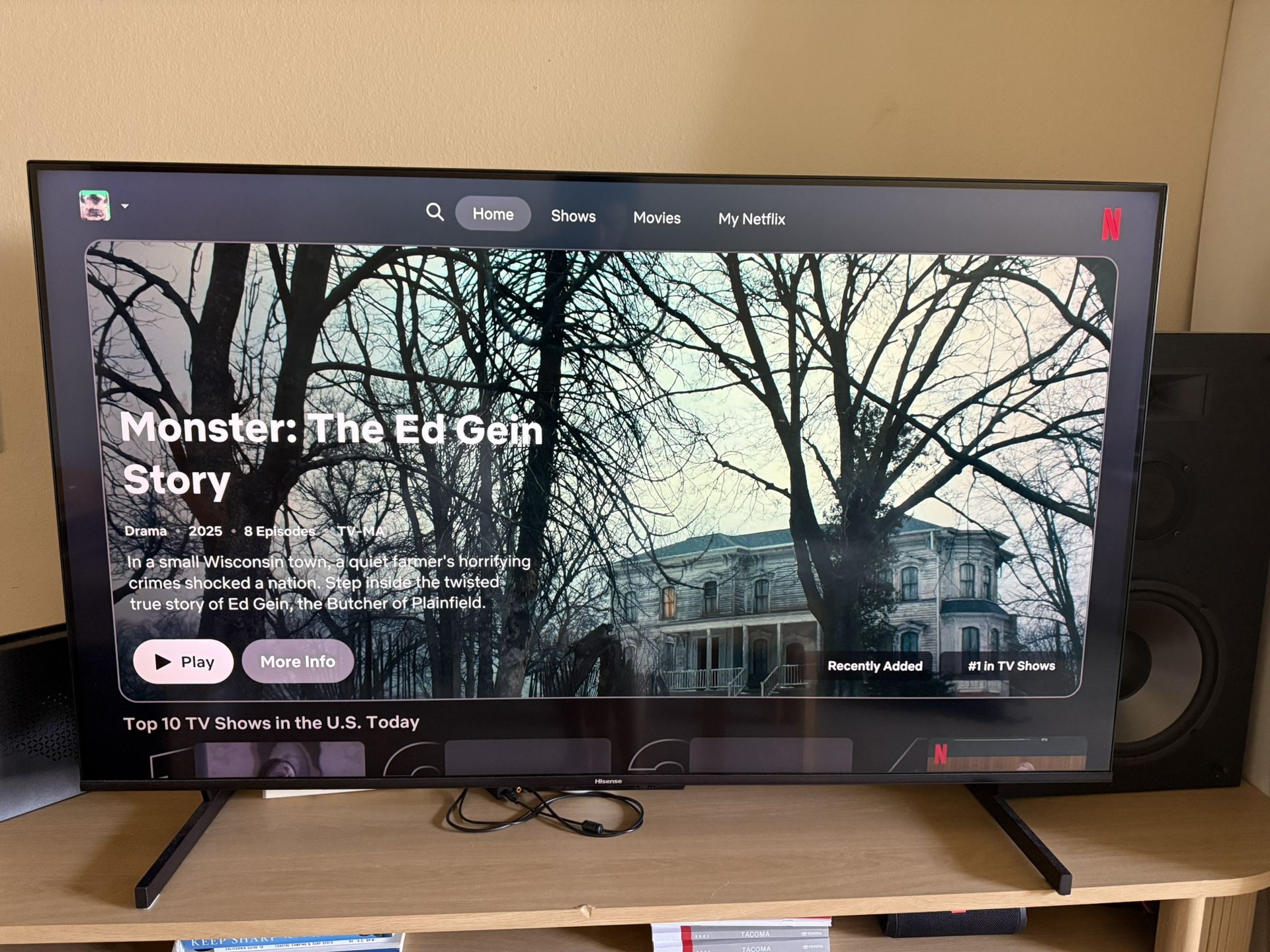 TV Hisense - 55" Class U75k Series MiniLED QLED UHD 4K HDR Smart Tv
