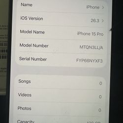Apple iPhone 15 Pro