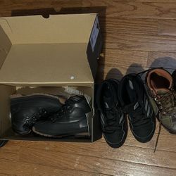 40$ Ea. Obo Boys Timberland Polo And Adidas Boots For Sale Size 2-3youth