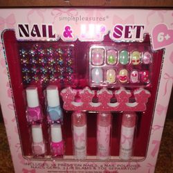 Kid's Nail & Lip Set! Brand New! 
