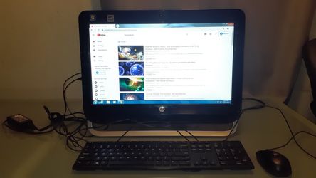 HP COMPUTER ALL BUILT IN MONITOR MODEL # OMNI 120 AIO PC