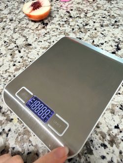 Stainless Steel Digital Kitchen Scale – Tested & Working