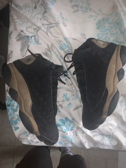 Jordan 13 Black And Olive 