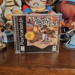 Sony PlayStation 1 ps1 magic carpet RARE