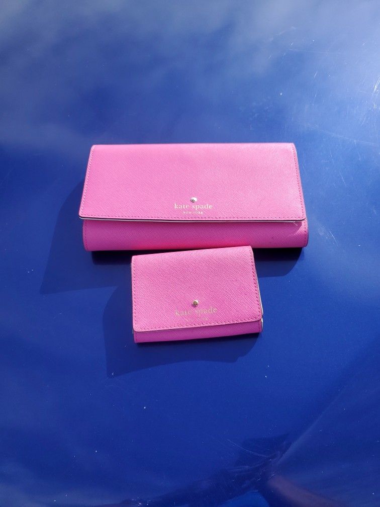 Kate Spade Wallets $60 For Both