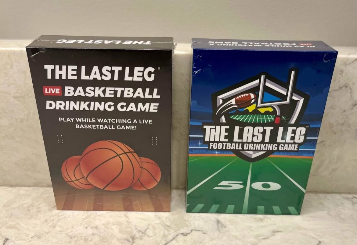 The Last Leg Live Football and Basketball Adult Dr*nking Games, Priced Individually, NEW