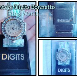 Digits Bonnetto Vintage Ring Watch