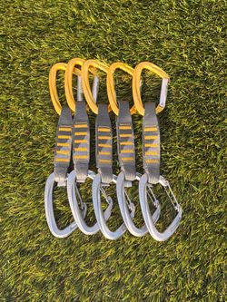 5x New Mammut Sender Wire Quickdraws (12cm)