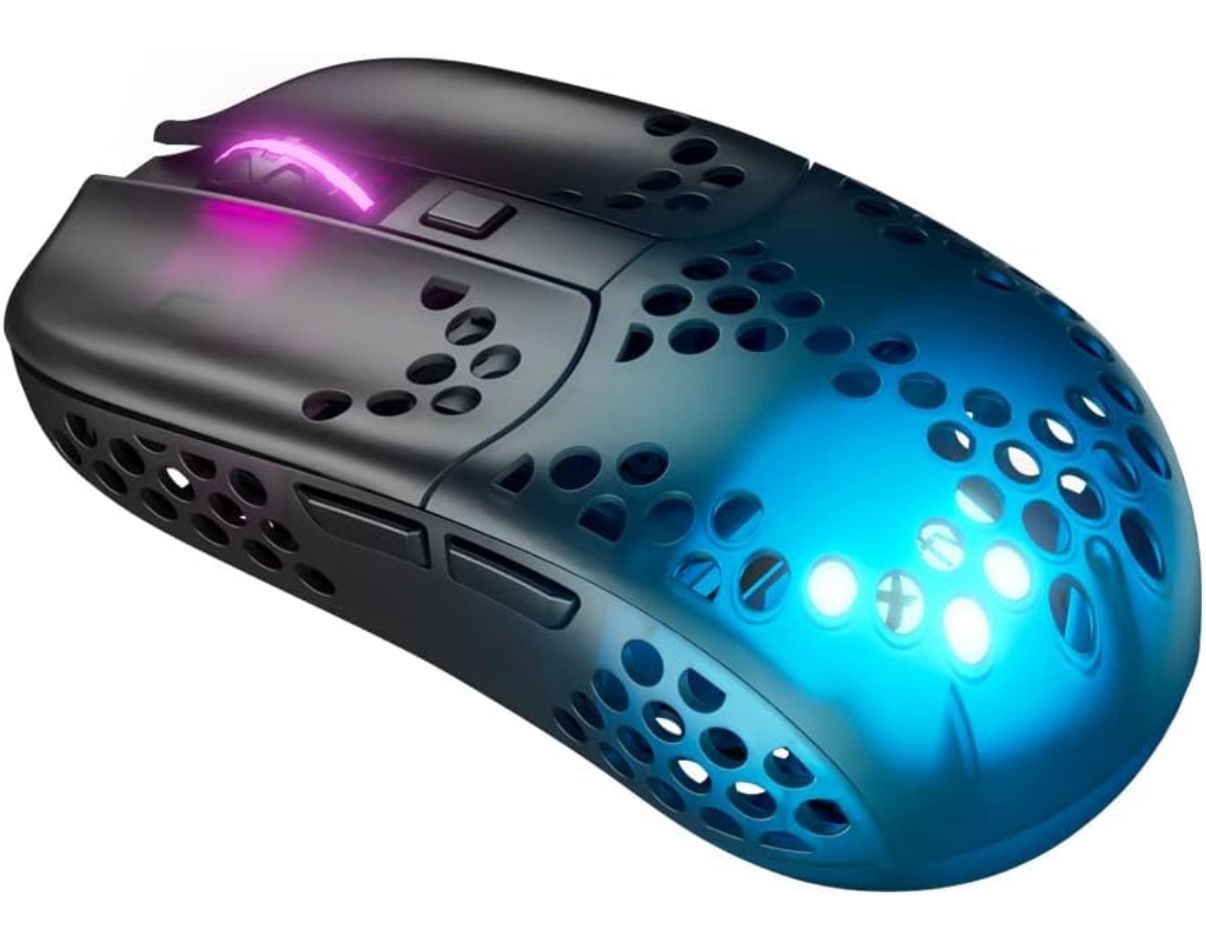 Xtrfy MZ1 Wireless Gaming Mouse Black. Adjustable. Designed by Rocket Jump Ninja