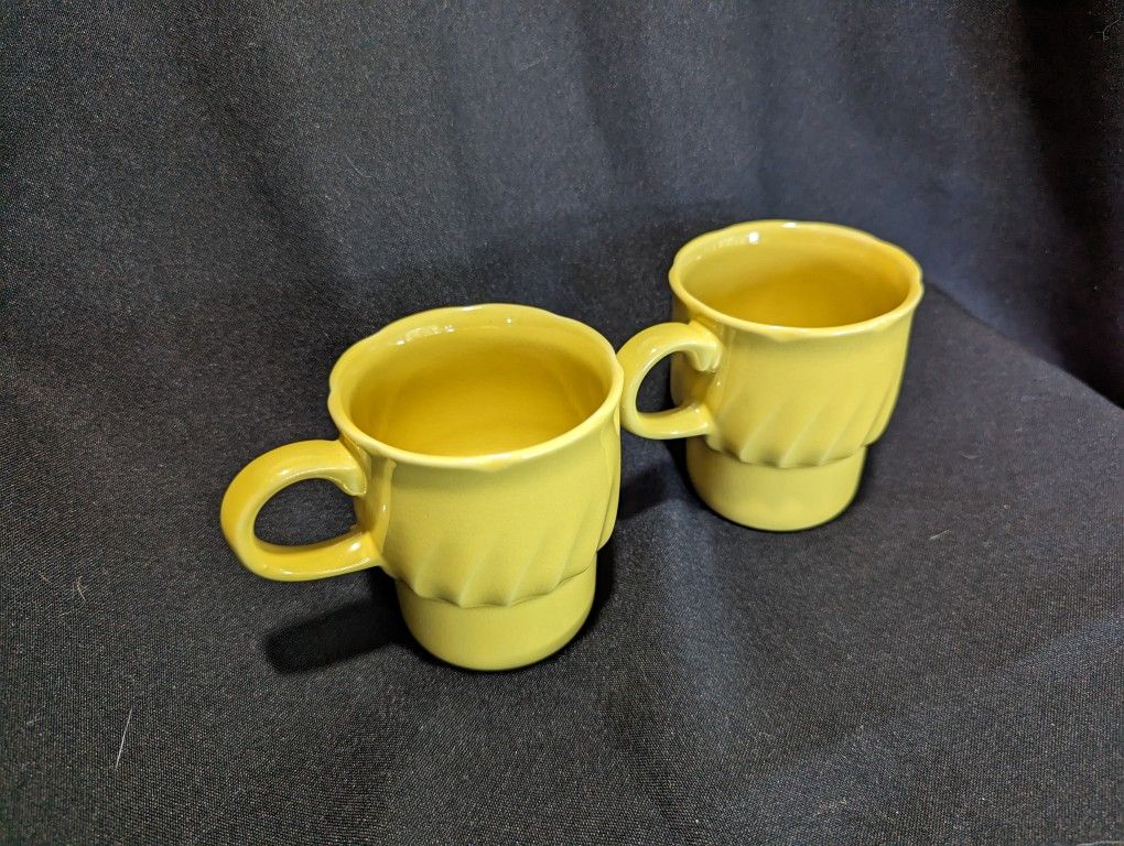Vintage Japanese Santa Mug, Set Of 10