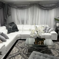 Leather Couch 