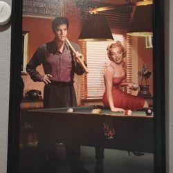 Large Canvas Of Marilyn Monroe 