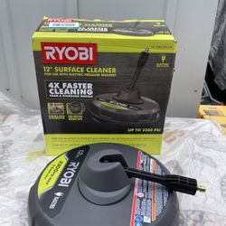 RYOBI 12 in. 2,300 PSI Electric Pressure Washers Surface Cleaner