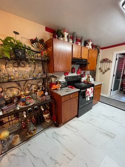 Cabinets already removed