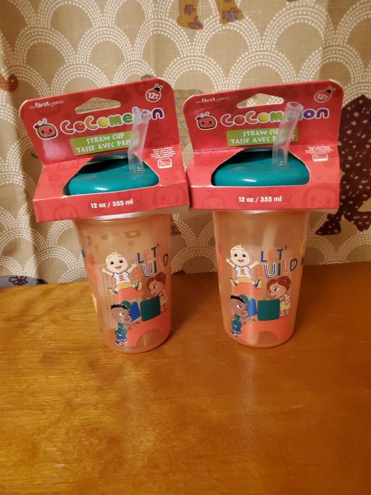 #8 Cocomelon Straw Cup