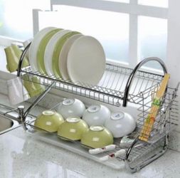Brand New Dish Drying Rack Still inside the box sealed. ( I have one dish rack left)