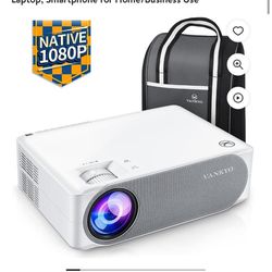 VANKYO Performance V630 Native 1080P Full HD
Projector, 300" LED Projector w/ $45° Electronic Keystone Correction, Compatible with TV Stick, HDMI, Lap