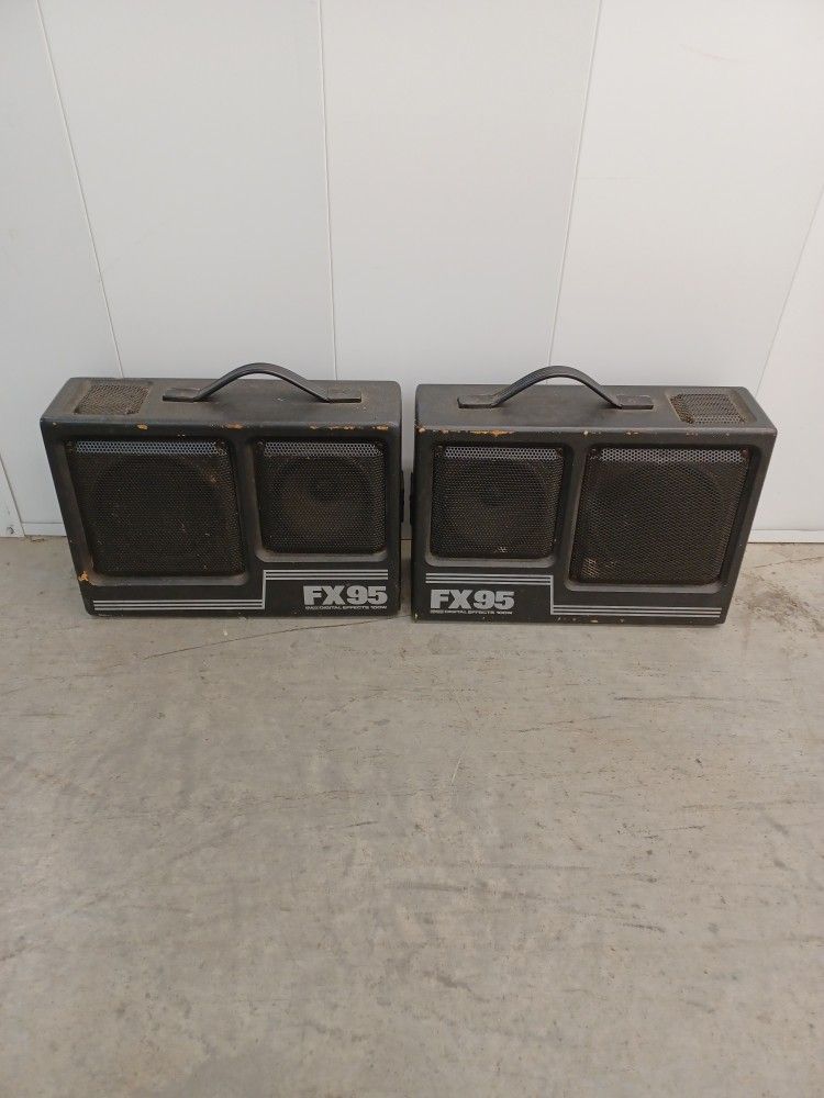 Twin FX95 Speakers (100Watt each)