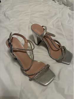 Silver Women’s heels