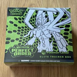 Pokemon Center Perfect Order ETB