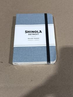 Shinola Journal, Soft Linen, Ruled, Light Blue (3.75x5.5)